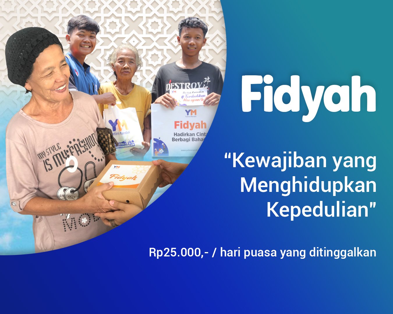 Tunaikan Fidyah Sempurnakan Ibadah